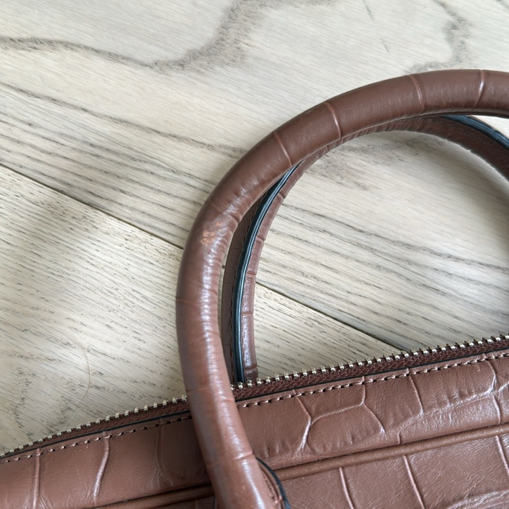 Coach leather laptop and business bag - Picture 3 of 14